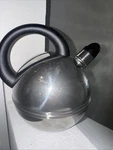 Tramontina Tea Kettle 18/10 Stainless Steel 2 Quart Insulated Handle Used. Price: $22.50.