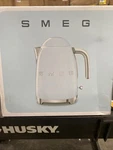 Smeg Retro Style Electric Kettle 1500W Stainless Steel Chrome Handle Open. Price: $149.99.