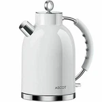 Electric Kettle, Ascot Stainless Steel Tea 1.7QT, 1500W, Bpa-fr New. Price: $174.99.