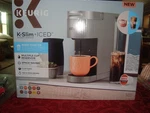 New Keurig Model# Kslim K901 Single Serve Coffee Maker Hot & Iced Artic Gray. Price: $50.00.