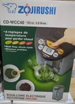Zojirushi Micom CD-WCC40 Water Boiler And Warmer 135 Oz. / 4L Silver Dark Brown New. Price: $178.20.