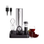 Cokunst Electric Wine Opener Set With Stand, Usb Charging Corkscrew... Fast Ship New. Price: $30.17.