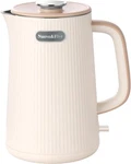 Nueve&five 1.7L Large Electric Kettle,double Wall Big Tea White New. Price: $42.99.