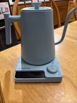 Ambiano Blue Gooseneck Stainless Steel Electric Pour Over Kettle, Guc, Works! Used. Price: $50.00.