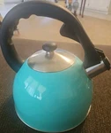 Creative Home 10 Cup Stainless Tea Kettle Used. Price: $24.98.