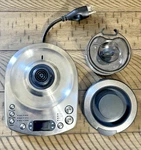Breville BTM800XL Stainless Steel Tea Maker - Base + Basket Lid Open. Price: $99.00.