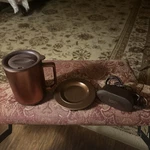Tzumi Ion Mug 12 Oz Heated Coffee Charging Coaster Smart Model 7560 New. Price: $20.00.