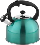 Amazon Basics Stainless Steel Tea Kettle, Hot Water With Whistle Spout, F New. Price: $34.09.