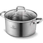 Wagensteiger 3.78-QUART Stainless Steel Stock Pot With Tempered Glass Lid, 3-... New. Price: $48.30.