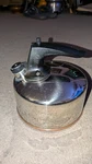 Vintage 1.5 Quart Revere Ware Whistling Tea Kettle Pot Copper Bottom CU03 Used. Price: $29.99.