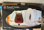 New Old Stock Russell Hobbs Tray Cordless Electric Kettle Keep Warm Teapot Open. Price: $62.95.
