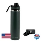 Auryu Olive Green 24OZ Triple-wall Stainless Steel Water Bottle Wide Mouth, New. Price: $46.83.