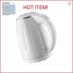 Ovente 1.7L Double Wall Electric Tea Kettle, 1100W Water Boiler And Heater With New. Price: $36.10.
