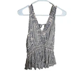 Willow + Root Tank Top Women's Medium V-neck Sleeveless Blouse Casual Boho Pre-owned. Price: $5.33.