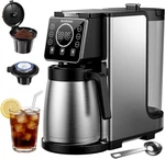 Shardor Programmable 5 Cup Drip Coffee Maker, Single Serve Hot & Iced Mac New. Price: $58.50.