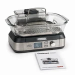 Cuisinart STM-1000 Cookfresh Digital Glass Steamer White Stainless Steel New. Price: $124.75.