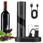 6-IN-1 Electric Wine Bottle Opener Set, Cordless Rechargeable Wit... New. Price: $33.22.