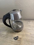 Chefman 1.8L Color-changing Glass Electric Kettle RJ11-17-CTI Used. Price: $7.50.
