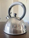 Copco Whistling Kettle Teapot Stainless Steel 2 Quart Used. Price: $7.26.