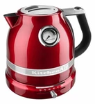 Kitchenaid Pro Line Electric Water Boiler/tea Kettle Candy Apple Red New. Price: $205.99.