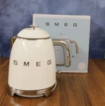 Smeg Retro 50'S Electric Mini Kettle Model KLF05WHUS, White - New. Price: $159.95.