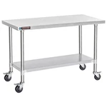 Durasteel 30X60 Nsf Stainless Cart - Heavy Duty Food Prep Table Undershelf New. Price: $401.55.