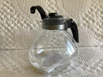 New No Box Medelco Cafe Brew Glass 12 Cup Stove Top Whistling Tea Kettle Open. Price: $13.89.