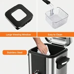 Cachoo 1.5L Electric Deep Fryer Stainless Steel Temp Control Odor Filter Easy New. Price: $42.20.