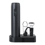 Vgy Electric Wine Opener Set, 5 1 Rechargeable Automatic Medium, Black New. Price: $30.99.