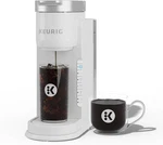 Keurig K-iced Single Serve Coffee Maker, White New *box Is Damaged* Open. Price: $69.00.