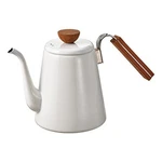 Hario Enameled Coffee Drip Kettle BDK-80-W Wood Hand Grip 800ML F/s W/tracking# New. Price: $69.81.