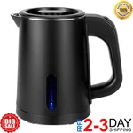 Small Electric Tea Kettle Stainless Steel, 0.8L Portable Mini Hot Water Boiler New. Price: $28.99.