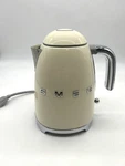 Used Smeg Retro-style Electric Kettle (7 Cups) Cream. Price: $89.99.
