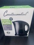 Continental Electric Kettle Liter Black Cordless Jug Auto Shut Off Open. Price: $19.20.