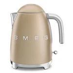 Smeg KLF03 Electric Kettle 1.7L, Matte Champagne, Retro, Fast Boiling Open. Price: $230.58.