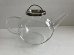 Bonjour Handblown Glass Tea / Coffee Pot 5 Cups Used. Price: $14.54.