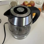 Chefman 1.2L Cordless Glass Electric Kettle 1500W Auto Shut-off 360 Base Used. Price: $9.99.