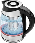Chefman Electric Kettle With Temperature Control, 5 Presets Led Indicator Lights New. Price: $46.88.