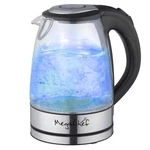 Megachef 1.7L Glass & Stainless Steel Electric Tea Kettle New. Price: $47.64.