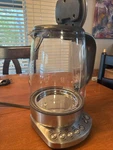 Breville BKE830XL Iq Prue Water Heater Brushed Stainless Steel Glass Kettle 57OZ Used. Price: $115.00.