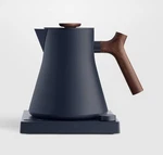 Fellow Corvo Ekg Pro Electric Tea Kettle In Stone Blue With Walnut Accents . Nib New. Price: $169.00.