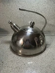 Beka Melbourne Bright Shiny Stainless Steel Teapot Whistling Kettle Used. Price: $29.99.