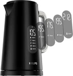 Smart Temp Electric Kettle: 1.7L, 5 Settings, Cordless & Cool-touch Design New. Price: $112.99.