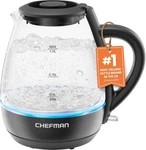 Chefman RJ11 10 1L Electric Tea Kettle With Removable Lid (open Box). Price: $30.99.