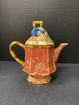 Tracy Porter Artesian Road Teapot With Lid 4807130 Peacock Used. Price: $13.20.