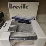 Breville Panini Duo BSG520XL Press Slice 1500W Silver Non-stick Open. Price: $65.00.