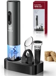 Electric Wine Opener Set, 5-IN-1 Battery Operated Bottle With Fo New. Price: $36.99.