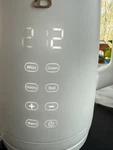 Beautiful 1.7-LITER Electric Kettle 1500 One-touch Activation Icing White Open. Price: $30.00.