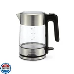Amazon Basics Electric Kettle With Glass Carafe For Tea And Coffee, Bpa-free, New. Price: $40.19.