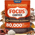 Fidus 16 Mushroom Coffee With 80,000MG 40 Servings (pack 1) New. Price: $30.93.